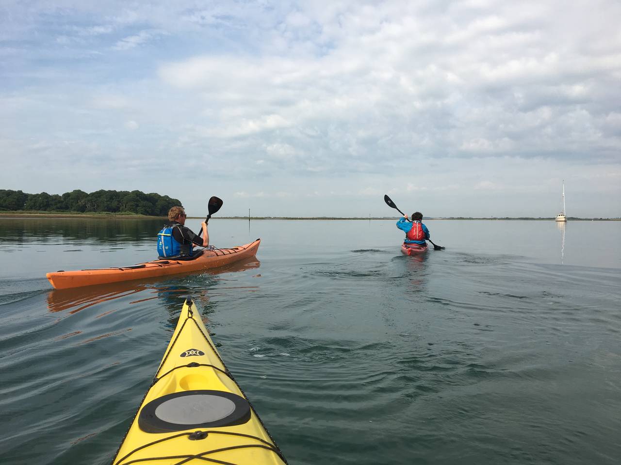 Sea Kayaking on Chichester Harbour